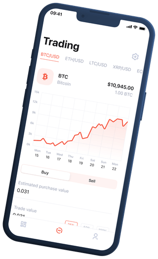 plateforme de trading automatisé de crypto Rosée Investie avec son interface